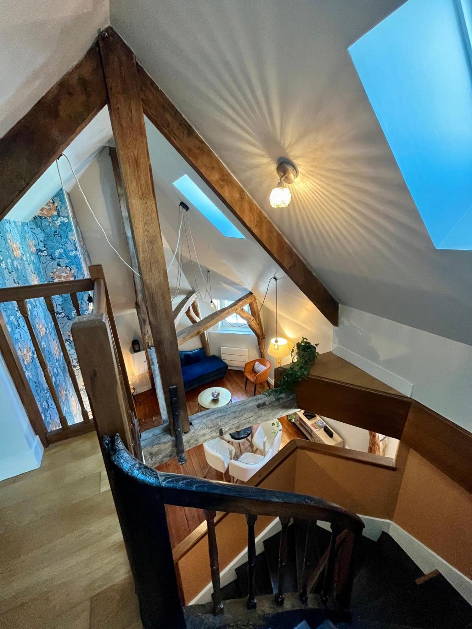 Appartamento Le Gatsby - Duplex Art Deco Au Coeur De Blois Esterno foto